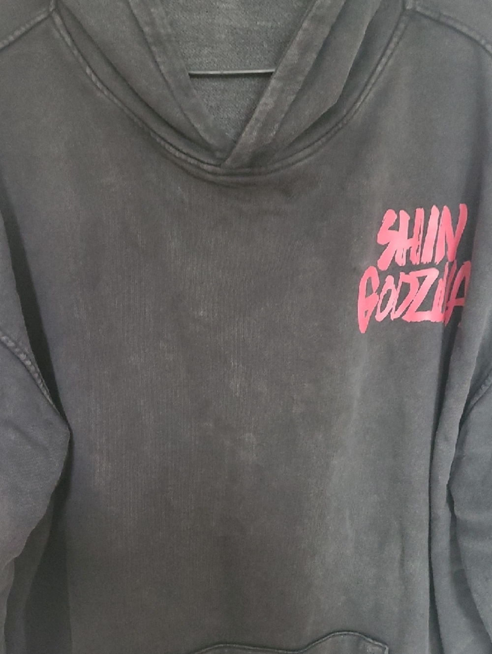 Shin Godzilla Black Graphic Hoodie - Men's Sweater - Picture 4 of 7